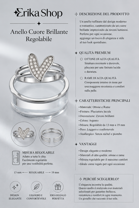Anello cuore