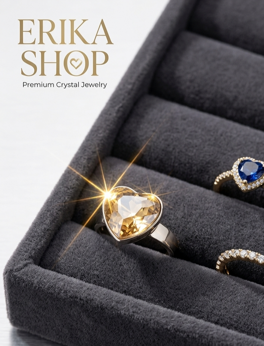 Anello cuore luminoso