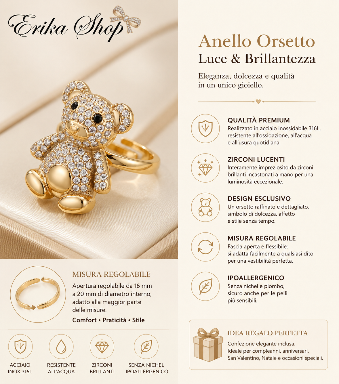 Anello Teddy