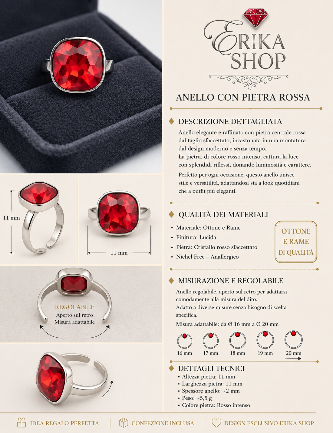 Anello brillantezza