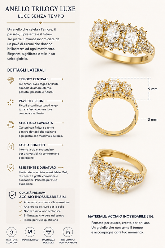 Anello Trilogy Luxe