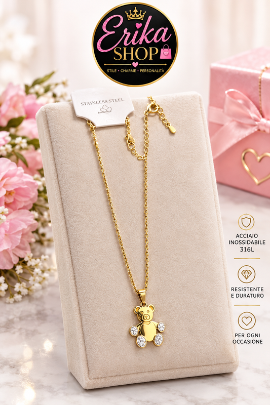 Collana Teddy Doré