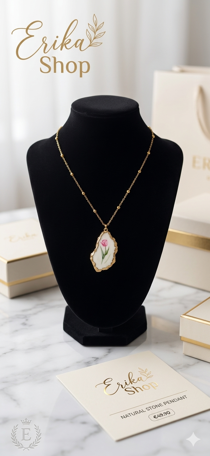 Collana cuore di Fiori