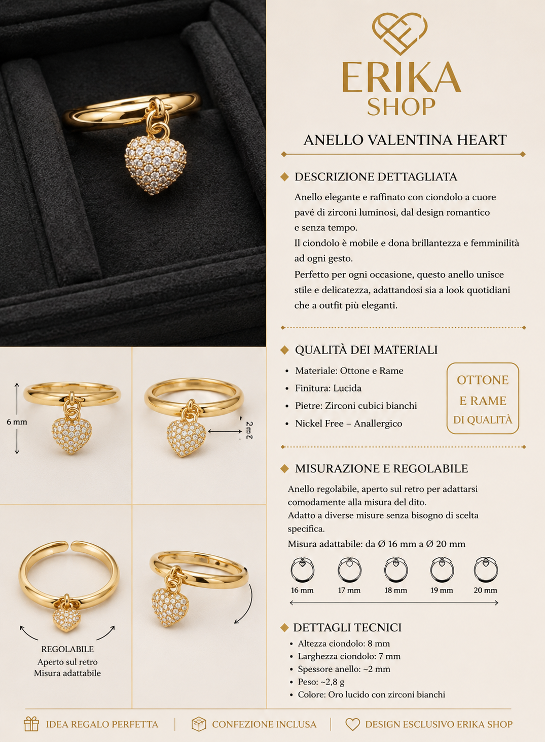 Anello Valentine