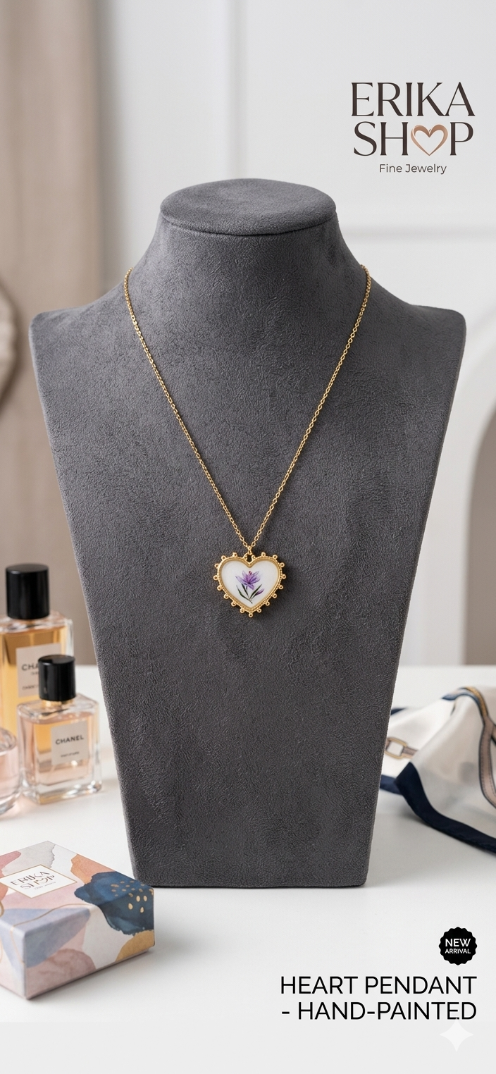 Collana cuore di Fiori