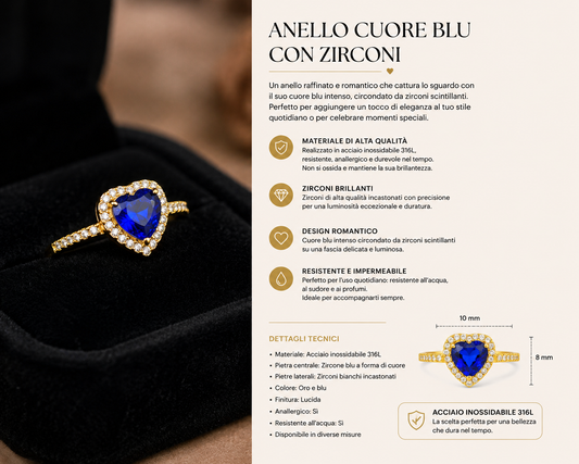 Anello Cuore degli Abissi